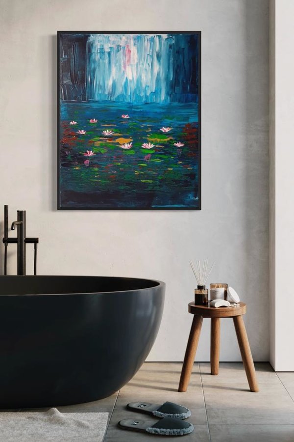 "Water lilies" (Sold)